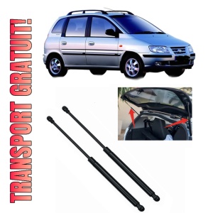 Set 2 amortizoare portbagaj haion HYUNDAI MATRIX (FC) din 2001-2010, 2 bucati, KROSNO, 4 stickere auto HYUNDAI