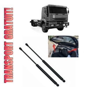Set 2 amortizoare portbagaj haion Iveco EUROTRAKKER din 1999-2004, 2 bucati, KROSNO, 4 stickere auto Iveco