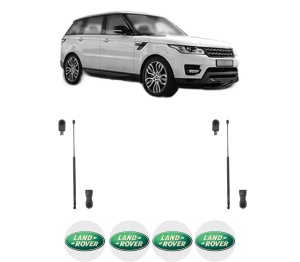 Set 2 amortizoare portbagaj haion LAND ROVER RANGE ROVER SPORT II (L494) din 2013-2022, 2 bucati, KROSNO, 4 stickere auto LAND ROVER v1231