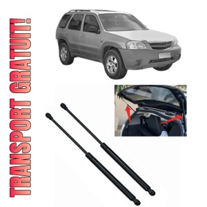 Set 2 amortizoare portbagaj haion MAZDA TRIBUTE (EP) din 2000-2008, 2 bucati, KROSNO, 4 stickere auto MAZDA