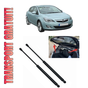 Set 2 amortizoare portbagaj haion OPEL ASTRA J (P10) din 2009-2015, 2 bucati, KROSNO, 4 stickere auto OPEL