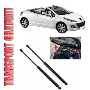 Set 2 amortizoare portbagaj haion PEUGEOT 207 CC (WD_) din 2007-2015, 2 bucati, KROSNO, 4 stickere auto PEUGEOT