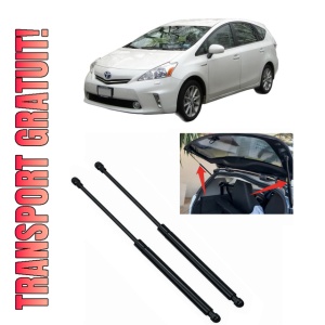 Set 2 amortizoare portbagaj haion TOYOTA PRIUS PLUS (_W4_) din 2011-2011, 2 bucati, KROSNO, 4 stickere auto TOYOTA