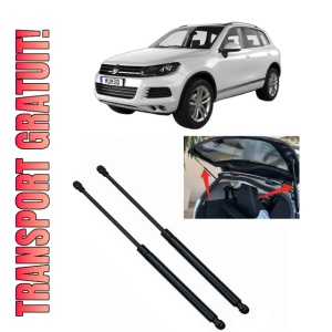 Set 2 amortizoare portbagaj haion Volkswagen TOUAREG VAN (7P5) din 2011-2014, 2 bucati, KROSNO, 4 stickere auto Volkswagen