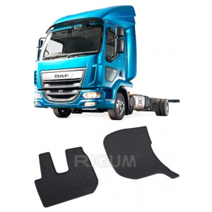Set 2 covorase Daf Lf Euro 6 2013-prezent, din cauciuc 100%, compatibile cu autoturismul DAF LF v919