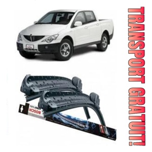 Set 2 stergatoare parbriz AR728S (550mm x 475mm) pentru SSANGYONG Actyon Sports (03.07 -) Bosch