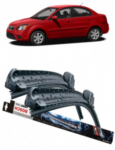 Set 2 stergatoare parbriz Bosch Aerotwin 600/475mm compatibile cu Kia RIO II (JB) (2005-2011) Bosch accesorii pentru autoturismul tau - masina v214498