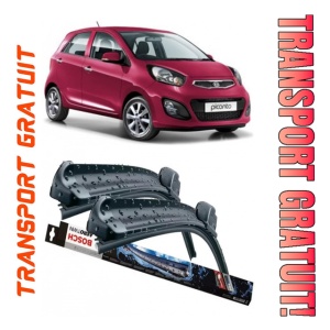 Set 2 stergatoare parbriz Bosch Aerotwin 600/475mm compatibile cu Kia PICANTO I (SA) (2004-2011) Bosch