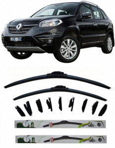 Set 2 stergatoare parbriz Bosch Aerotwin 600/475mm compatibile cu Renault KOLEOS I (HY_) (2008-2013) Bosch accesorii pentru autoturismul tau - masina v214271