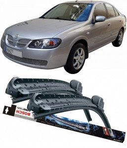 Set 2 stergatoare parbriz Bosch Aerotwin 600/475mm compatibile cu Nissan ALMERA Classic (B10) (2006) Bosch accesorii pentru autoturismul tau - masina v214265