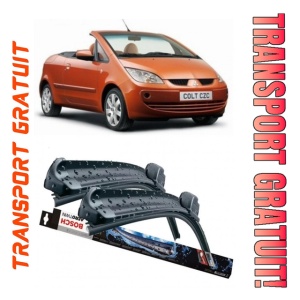 Set 2 stergatoare parbriz Bosch Aerotwin 600/475mm compatibile cu Mitsubishi COLT CZC VI Convertible (RG) (2006-2009) Bosch