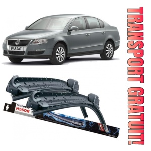 Set 2 stergatoare parbriz Bosch Aerotwin 600/475mm compatibile cu Volkswagen PASSAT B6 (3C2) (2005-2010) Bosch