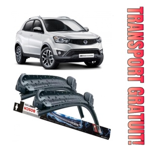 Set 2 stergatoare parbriz Bosch Aerotwin 600/475mm compatibile cu Ssangyong KORANDO VAN (2015) Bosch