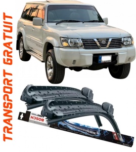 Set 2 stergatoare parbriz Bosch Aerotwin 600/475mm compatibile cu Nissan PATROL GR V Platform/Chassis (Y61) (2007) Bosch accesorii pentru autoturismul tau - masina v212705