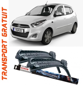 Set 2 stergatoare parbriz Bosch Aerotwin 600/475mm compatibile cu Hyundai i10 I (PA) (2007-2013) Bosch accesorii pentru autoturismul tau - masina v213684