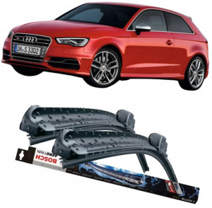 Set 2 stergatoare parbriz Bosch Aerotwin pentru Audi S3 (8VS) Limousine (10.13 - 05.14) Bosch accesorii pentru autoturismul tau - masina v222297