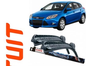 Set 2 stergatoare parbriz Bosch Aerotwin pentru Ford Focus III Sedan (11,15) (01.11 -) Bosch accesorii pentru autoturismul tau - masina v222570