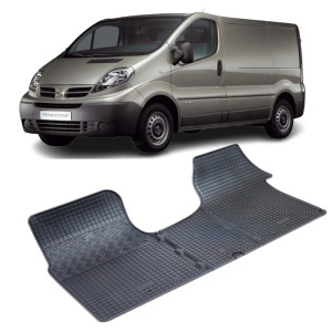 Set 3 covorase Nissan Primastar 2002-2016, din cauciuc 100%, compatibile cu autoturismul NISSAN Primastar v5123