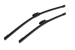 Set 3 stergatoare DACIA DOKKER Pickup din 2017-2021, pentru parbriz si luneta fata si spate auto, Bosch Twin-Aerotwin, din cauciuc siliconat rezistent, 4 Stickere Auto DACIA - Img 3