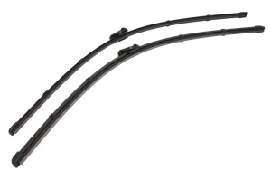 Set 3 stergatoare FORD FOCUS III Estate Van din 2012 - 2020, pentru parbriz si luneta fata si spate auto, Valeo Silencio, din cauciuc siliconat rezistent, 4 Stickere Auto FORD v13721