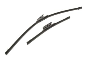 Set 3 stergatoare LADA XRAY (GAB_) din 2016-2021, pentru parbriz si luneta fata si spate auto, Bosch Twin-Aerotwin, din cauciuc siliconat rezistent, 4 Stickere Auto LADA - Img 3