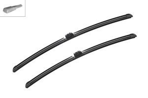 Set 3 stergatoare MERCEDES-BENZ SPRINTER 3,5-t Tourer Bus (B907) din 2021, pentru parbriz si luneta fata si spate auto, Bosch Aerotwin-Aerotwin, din cauciuc siliconat rezistent, 4 Stickere Auto MERCEDES-BENZ - Img 3