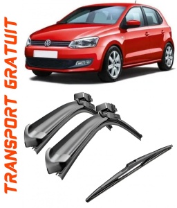 Set 3 stergatoare parbriz si luneta AR139S (600mm x 400mm) pentru Volkswagen Polo (6R1) (06.09-02.14) Bosch accesorii pentru autoturismul tau - masina v217478