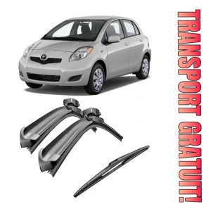 Set 3 stergatoare parbriz si luneta AR605S (600mm x 340mm) pentru Toyota Yaris (P9, VNK) (11.05-07.11) Bosch