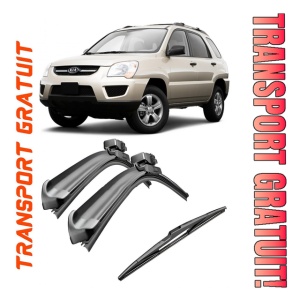 Set 3 stergatoare parbriz si luneta AR606S (600mm x 500mm) pentru Kia Sorento (XM) (09.09 -) Bosch