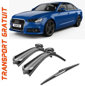 Set 3 stergatoare parbriz si luneta Bosch Aerotwin pentru Audi A6 (4G, C7) Avant (05.11 -) Bosch accesorii pentru autoturismul tau - masina v223566
