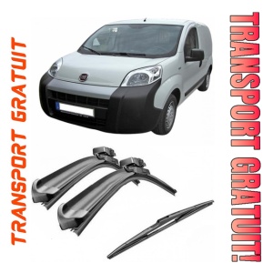 Set 3 stergatoare parbriz si luneta Bosch Aerotwin pentru Fiat Fiorino '07 (225) (12.07 -) Bosch