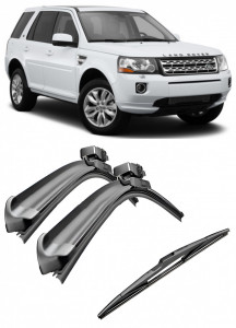 Set 3 stergatoare parbriz si luneta Bosch Aerotwin pentru Land Rover Freelander ll (LF) (10.06 - 11.14) Bosch accesorii pentru autoturismul tau - masina v218866