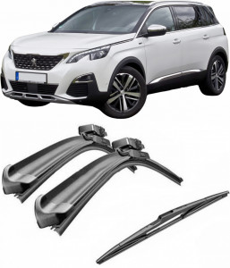 Set 3 stergatoare parbriz si luneta Bosch Aerotwin pentru Peugeot 5008 (T8) (09.09 -) Bosch accesorii pentru autoturismul tau - masina v218718