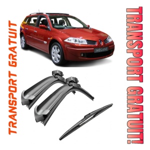 Set 3 stergatoare parbriz si luneta Bosch Aerotwin pentru Renault Megane II Grandtour (02.06 - 05.09) Bosch