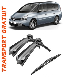 Set 3 stergatoare parbriz si luneta Bosch Aerotwin pentru Renault Espace IV (JK) (06.05 -) Bosch accesorii pentru autoturismul tau - masina v219213