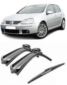 Set 3 stergatoare parbriz si luneta Bosch Aerotwin pentru Volkswagen Golf V (1K1) (01.05 - 10.05) Bosch accesorii pentru autoturismul tau - masina v219783