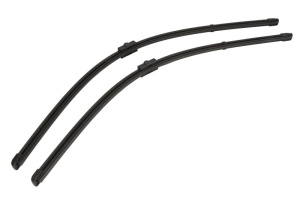 Set 3 stergatoare RENAULT MODUS / GRAND MODUS (F/JP0_) din 2004 - 2012, pentru parbriz si luneta fata si spate auto, Valeo Silencio, din cauciuc siliconat rezistent, 4 Stickere Auto RENAULT v14861