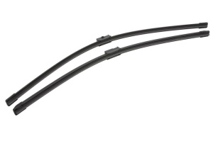 Set 3 stergatoare RENAULT MODUS / GRAND MODUS (F/JP0_) din 2004 - 2012, pentru parbriz si luneta fata si spate auto, Bosch Twin, din cauciuc siliconat rezistent, 4 Stickere Auto RENAULT v8502