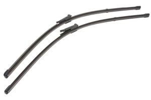Set 3 stergatoare SEAT ALTEA (5P1) din 2004 - 2015, pentru parbriz si luneta fata si spate auto, Valeo Silencio Xtrm, din cauciuc siliconat rezistent, 4 Stickere Auto SEAT v15029