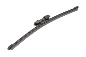 Set 3 stergatoare SEAT Mii (KF1, KE1) din 2011 - 2019, pentru parbriz si luneta fata si spate auto, Valeo Silencio Xtrm, din cauciuc siliconat rezistent, 4 Stickere Auto SEAT v13338
