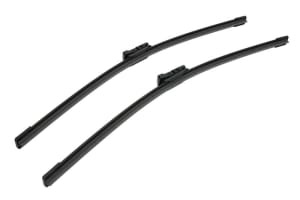 Set 3 stergatoare SKODA ROOMSTER Praktik (5J) din 2007-2015, pentru parbriz si luneta fata si spate auto, Bosch Aerotwin-Aerotwin, din cauciuc siliconat rezistent, 4 Stickere Auto SKODA - Img 3