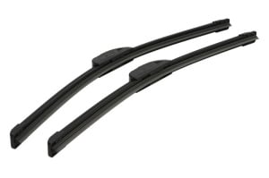 Set 3 stergatoare TOYOTA COROLLA Liftback (_E11_) din 1997 - 2002, pentru parbriz si luneta fata si spate auto, Bosch Twin, din cauciuc siliconat rezistent, 4 Stickere Auto TOYOTA v9162