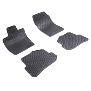 Set 4 covorase Audi A1 2010-2018, din cauciuc 100%, compatibile cu autoturismul AUDI A1 v83