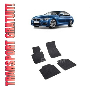 Set 4 covorase Bmw Seria 3 Gran Turismo 2013-2021, din cauciuc 100%, compatibile cu autoturismul BMW Seria 3