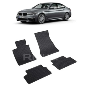 Set 4 covorase Bmw Seria 5E Sedan / Touring 2017-2023, din cauciuc 100%, compatibile cu autoturismul BMW Seria 5e v564
