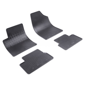 Set 4 covorase Citroen C2 2002-2009, din cauciuc 100%, compatibile cu autoturismul CITROEN C2 v381