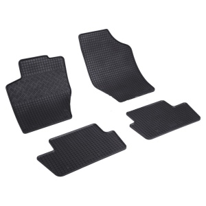 Set 4 covorase Citroen Ds4 2011-2018, din cauciuc 100%, compatibile cu autoturismul CITROEN DS4 v647