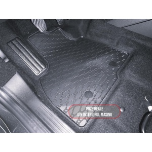 Set 4 covorase Dacia Duster Mhev 2024-prezent, din cauciuc 100%, compatibile cu autoturismul DACIA Duster v1420