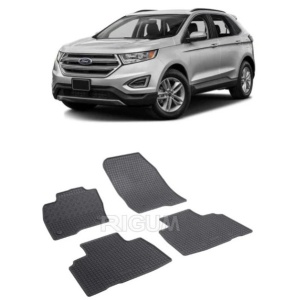 Set 4 covorase Ford Edge 2016-prezent, din cauciuc 100%, compatibile cu autoturismul FORD Edge v1848