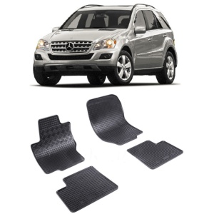 Set 4 covorase Mercedes ML W164 2006-2011, din cauciuc 100%, compatibile cu autoturismul MERCEDES ML v5981